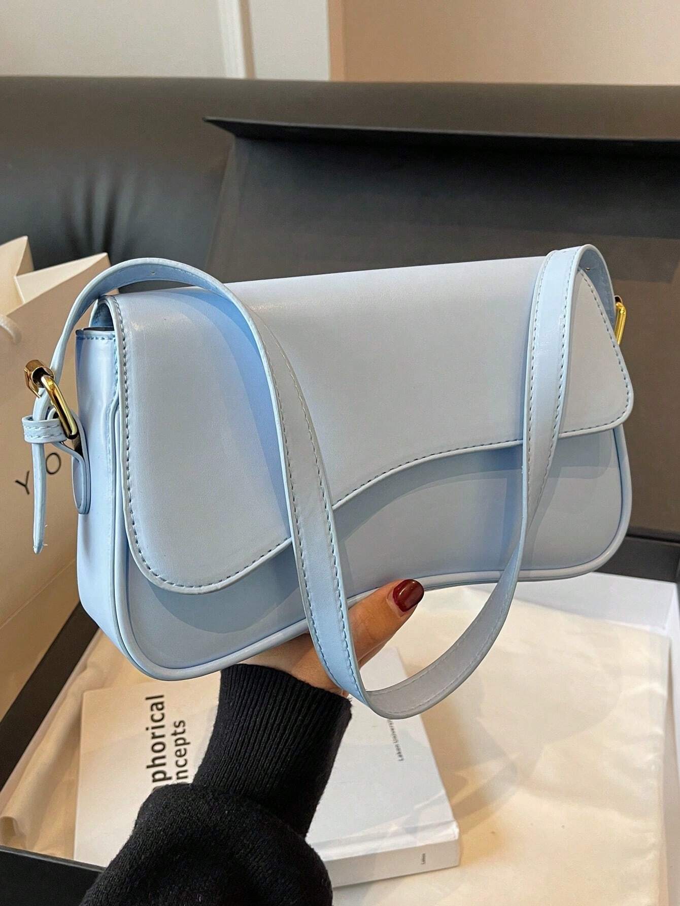 New Trendy Versatile Single Shoulder Bag shein