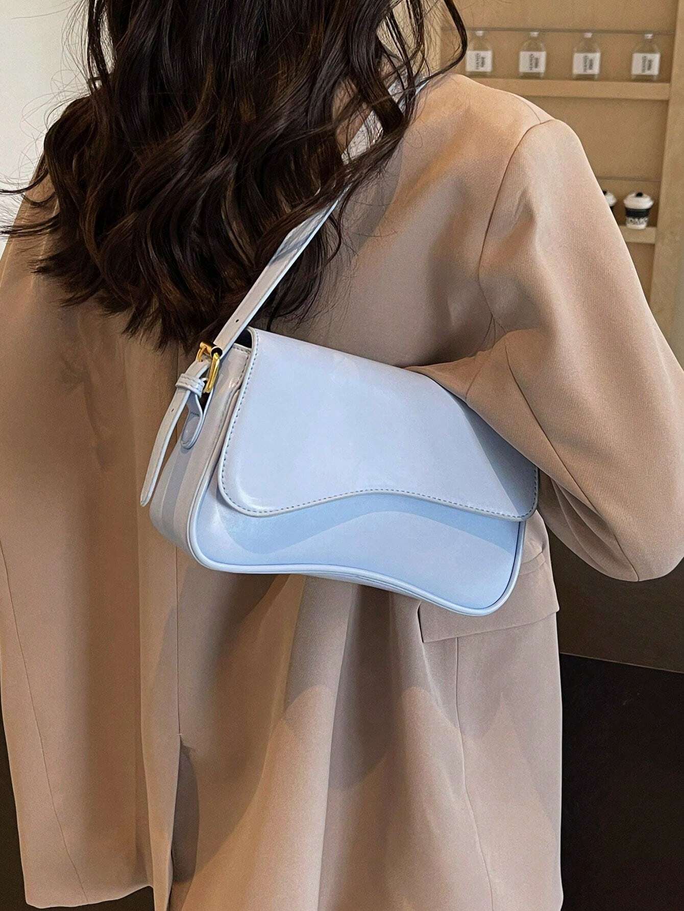 New Trendy Versatile Single Shoulder Bag shein