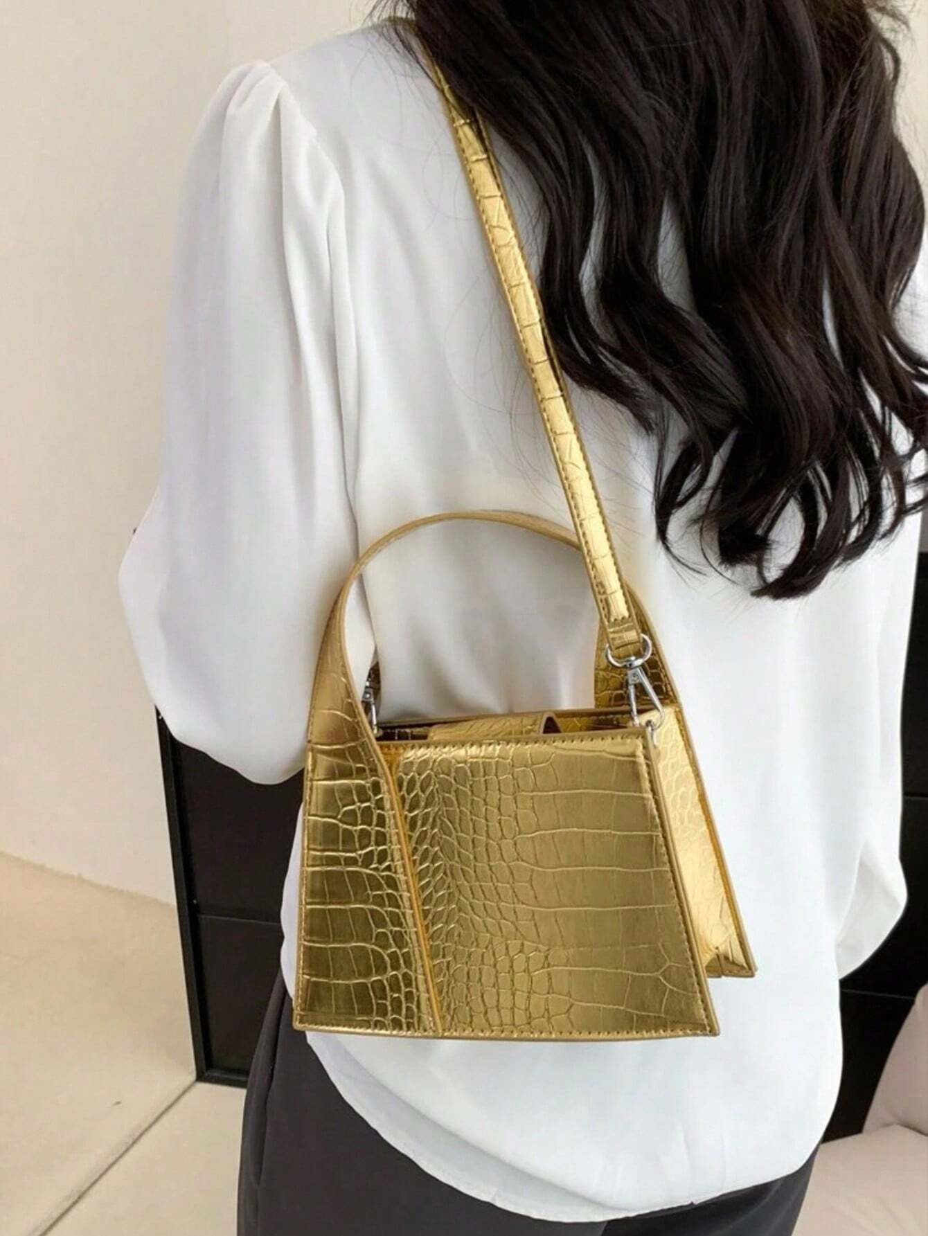 Light Luxury Women's Bag 2024 New Fashion High-End Handbag shein
