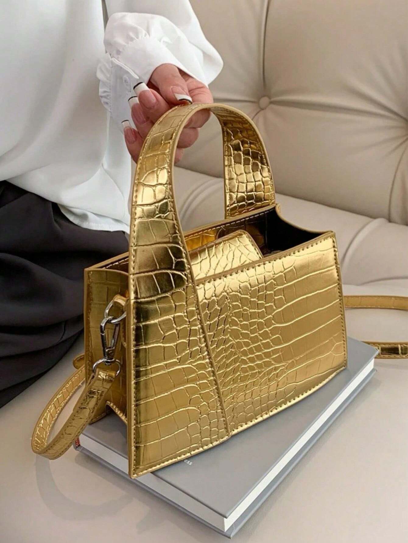 Light Luxury Women's Bag 2024 New Fashion High-End Handbag shein