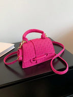 1pc Mini Solid Color Pu Flip Cover Magnetic Closure Top Single Handle Shoulder Strap Adjustable, Fashionable & Versatile Handbag shein