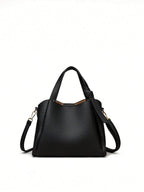 1pc Solid Color Handheld Bucket Bag shein