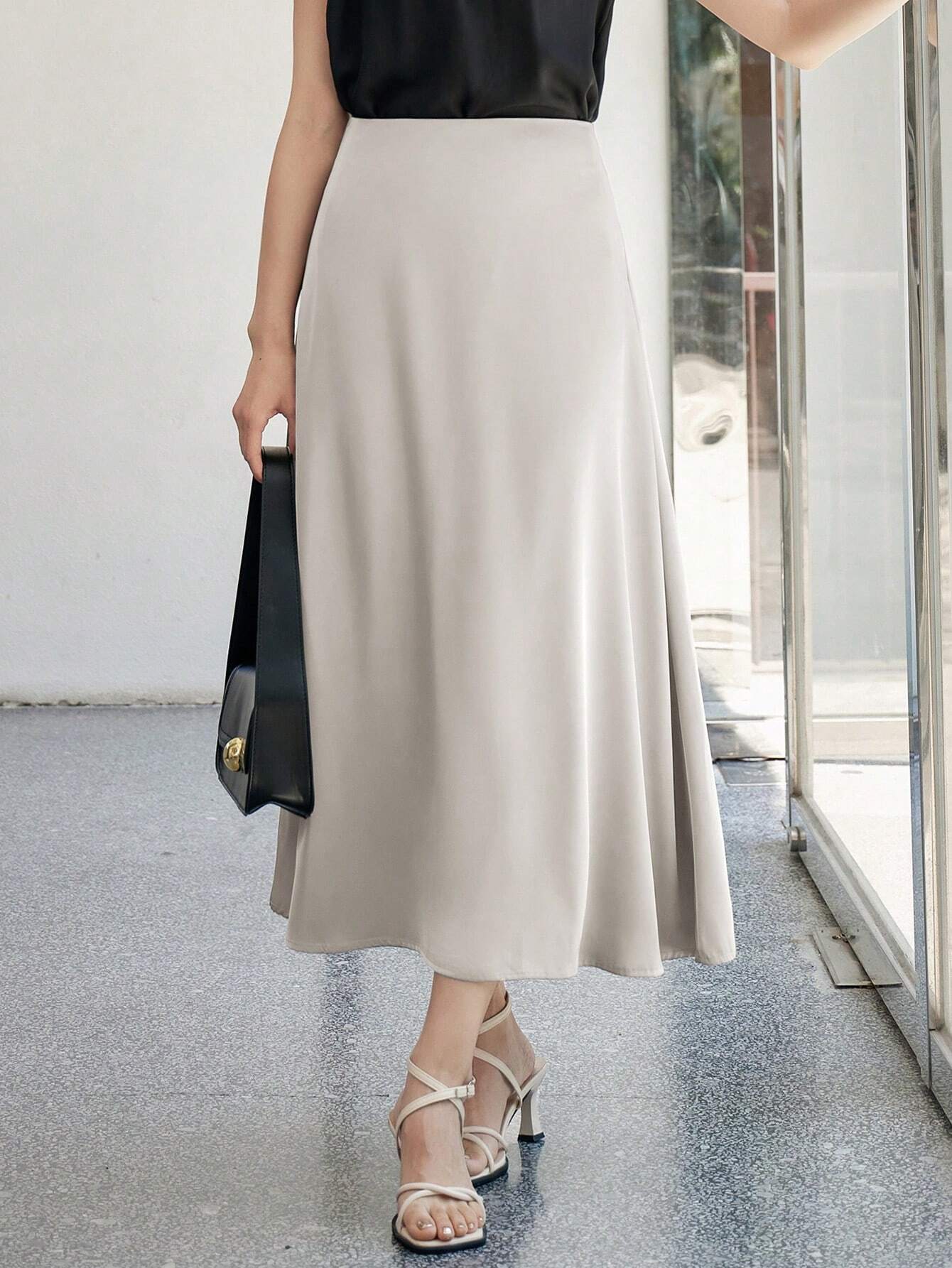 DAZY Women's Occasion & Back To School A-Line Skirt shein