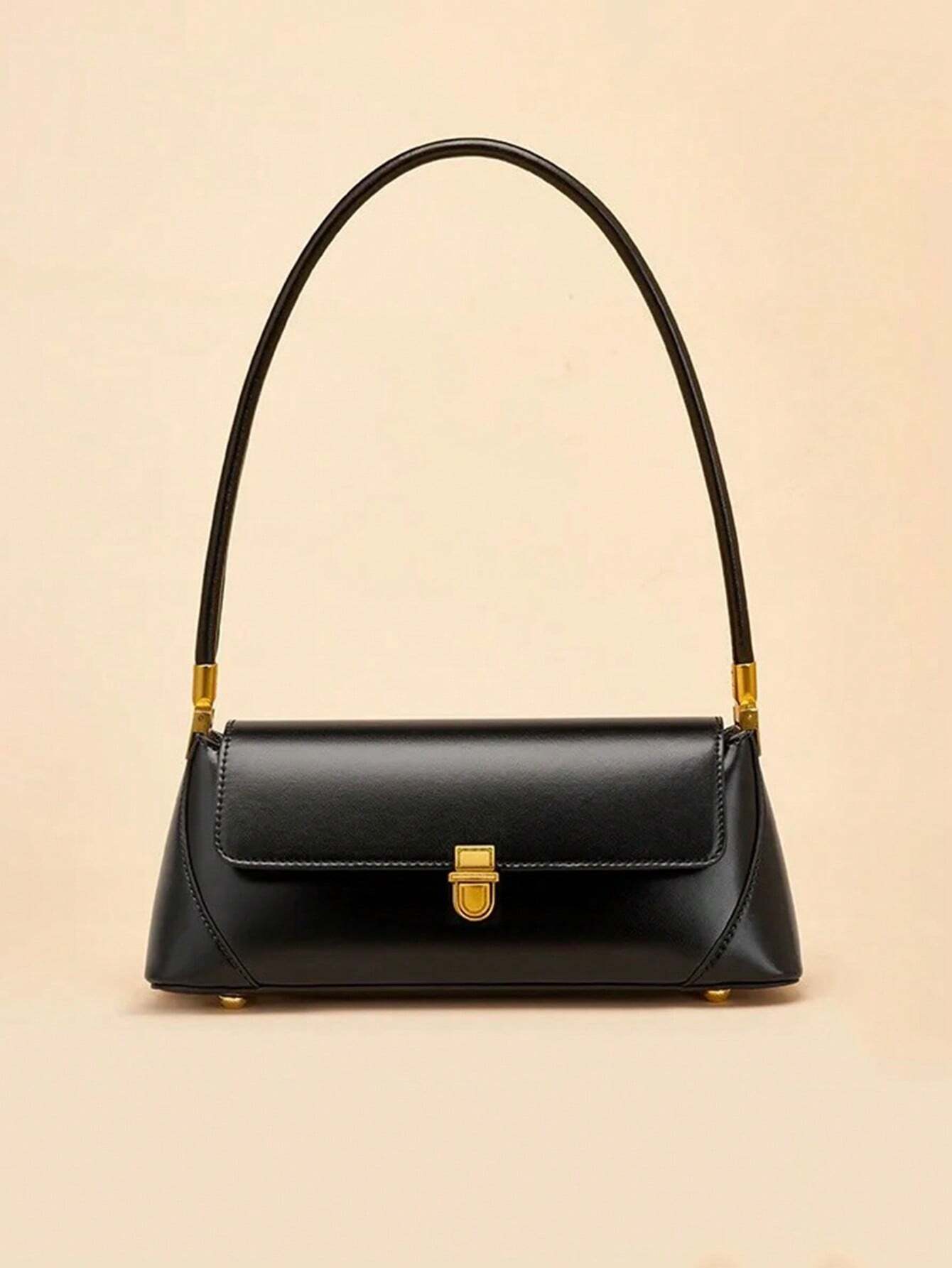 Fashionable Casual Underarm Qualitative Handbag shein