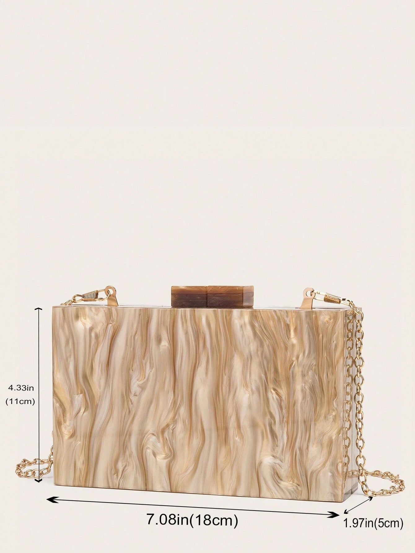 Acrylic Clutch Purses For Women With Marbling Purses And Handbags shein