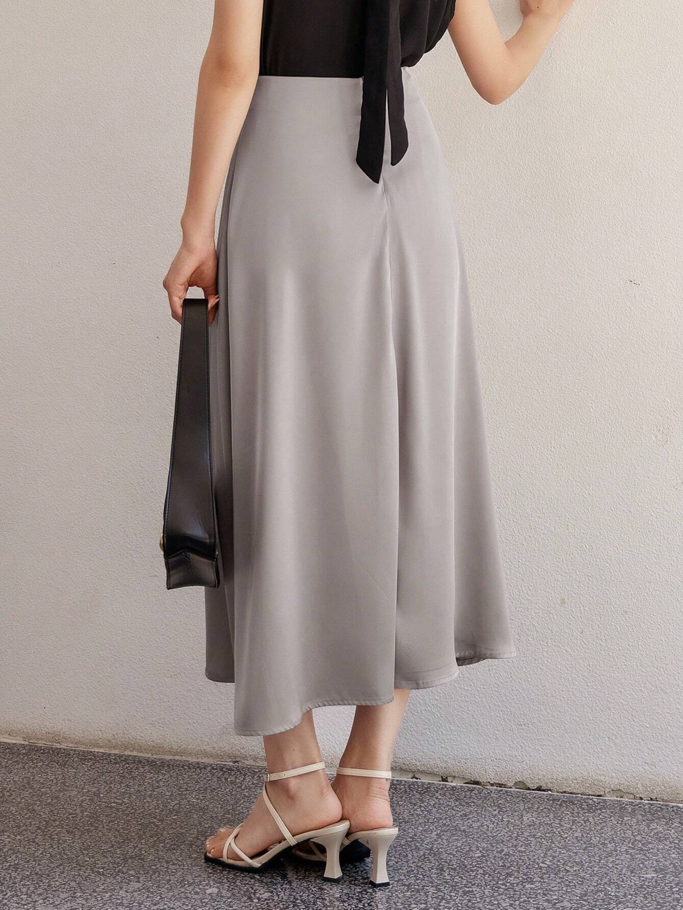 DAZY Women's Occasion & Back To School A-Line Skirt shein