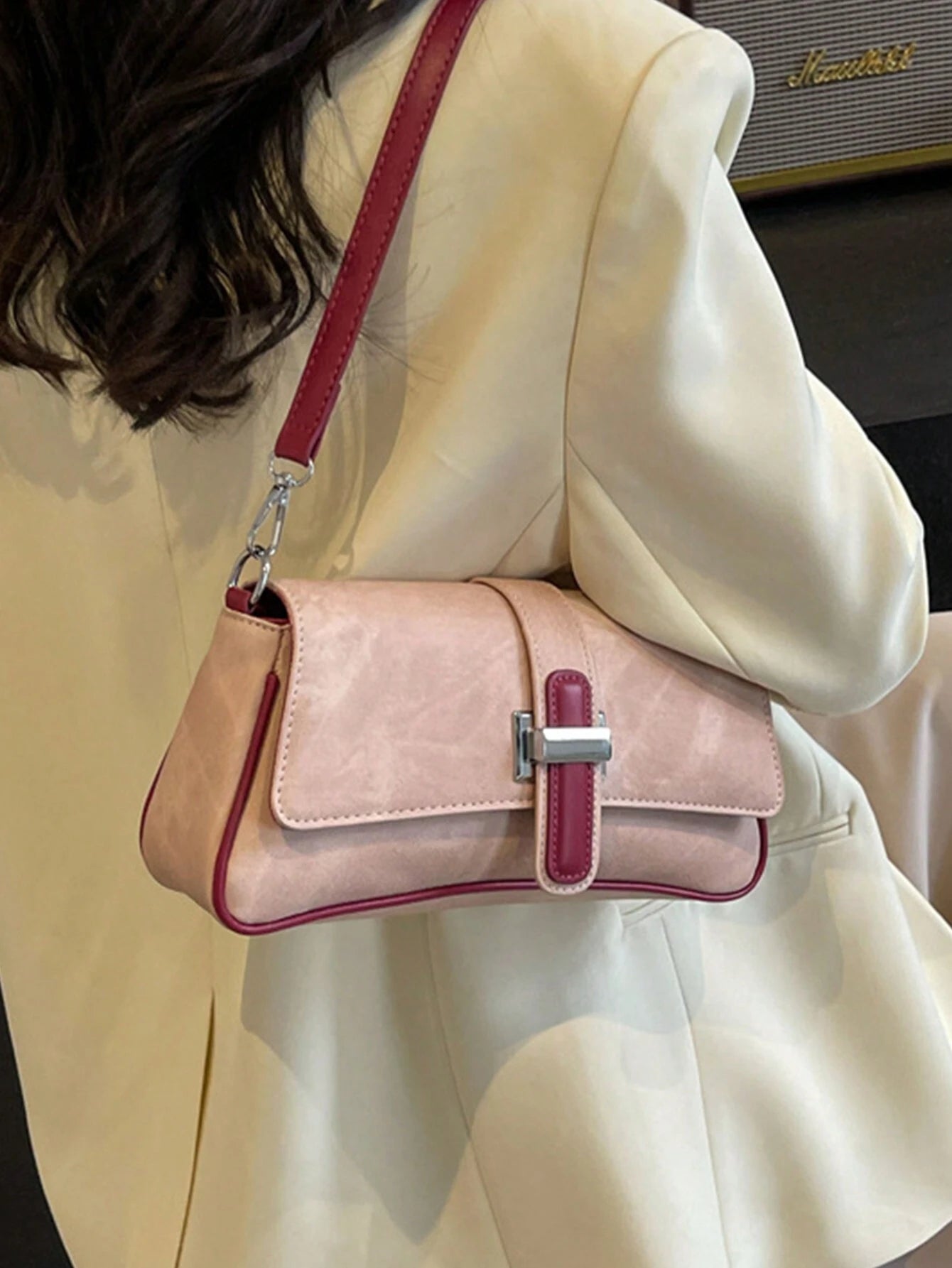 Cowboy Long Stick Handbag shein