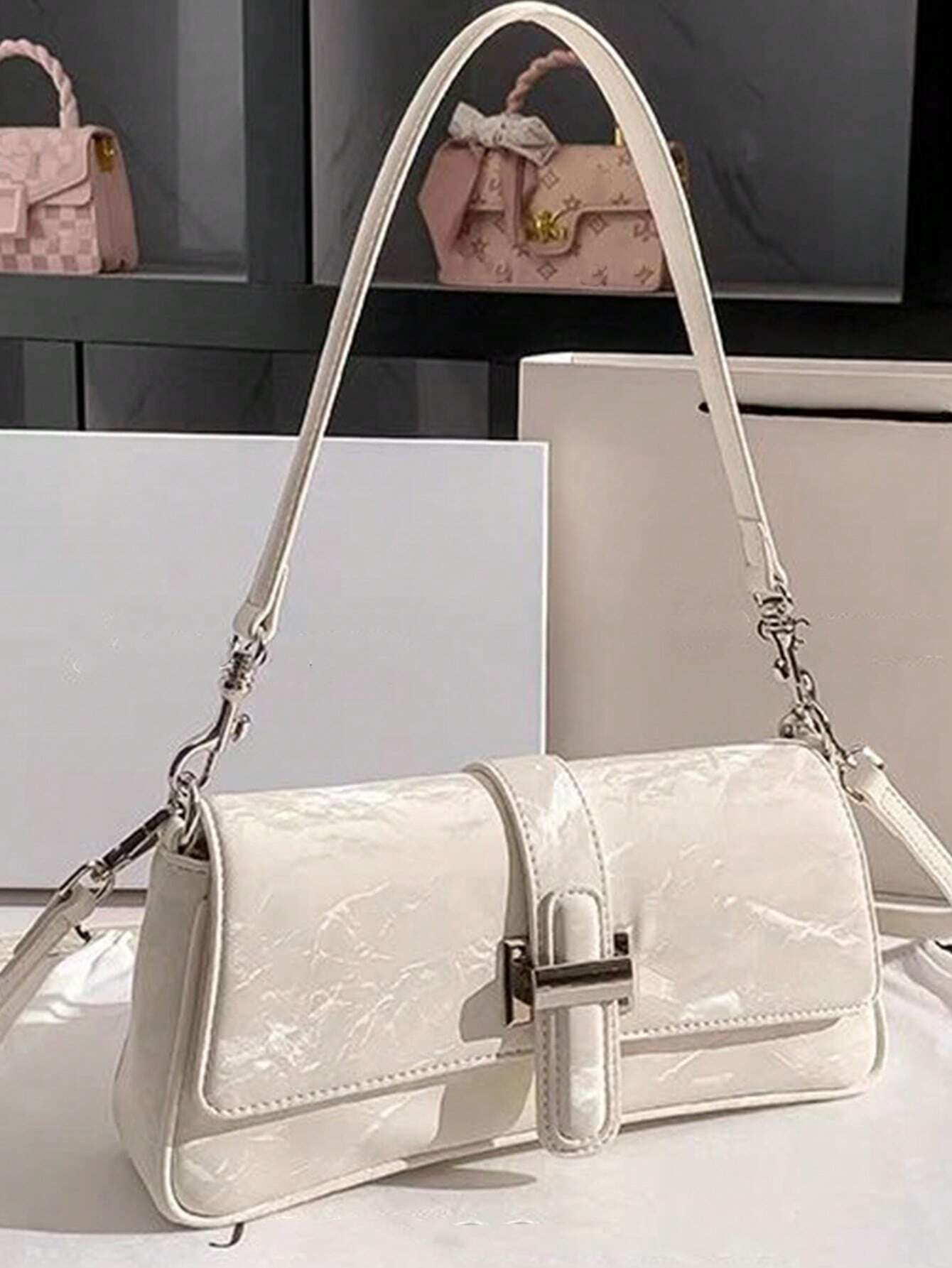 Cowboy Long Stick Handbag shein
