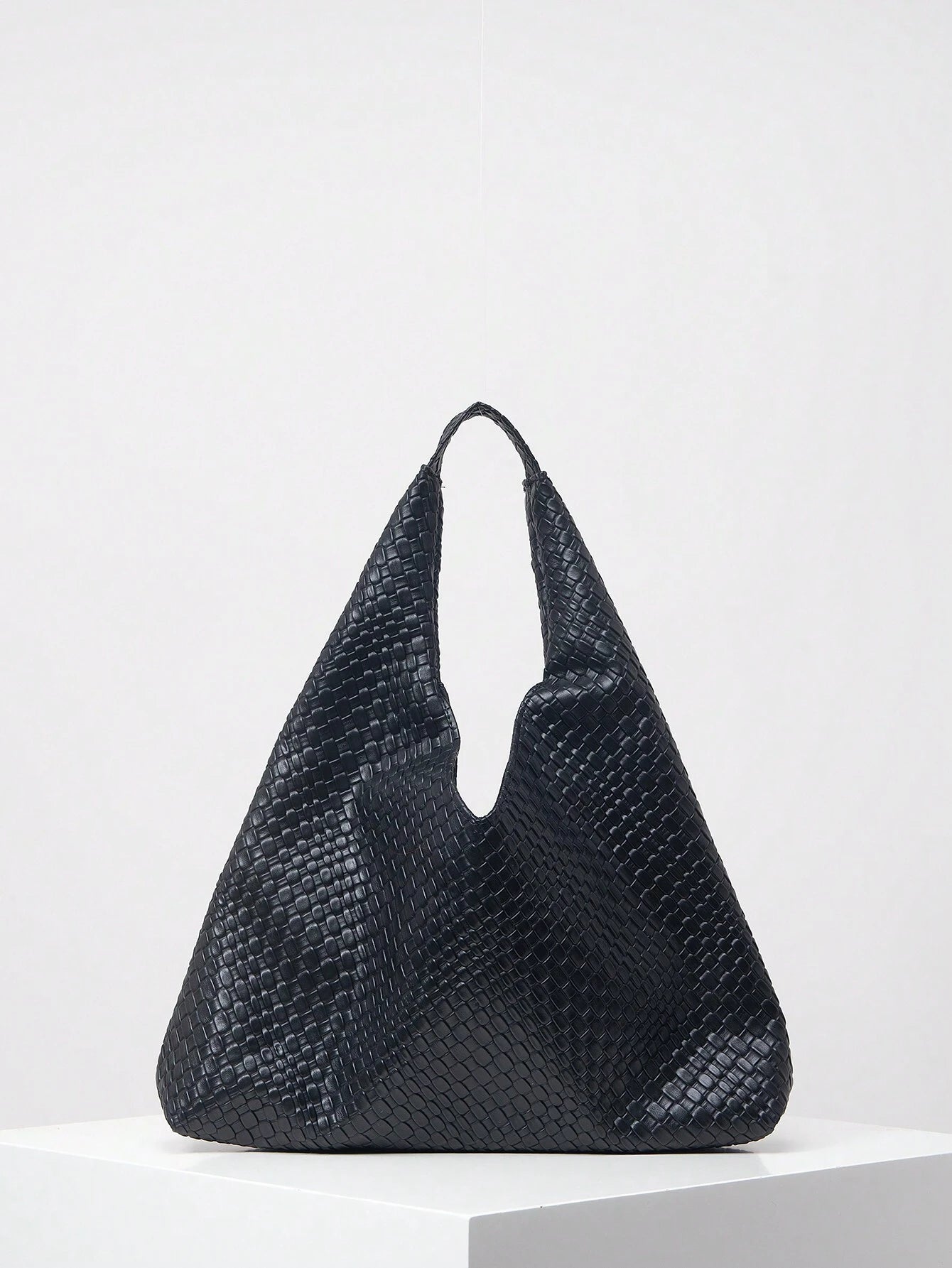 Vintage Braided Shoulder Bag Shein
