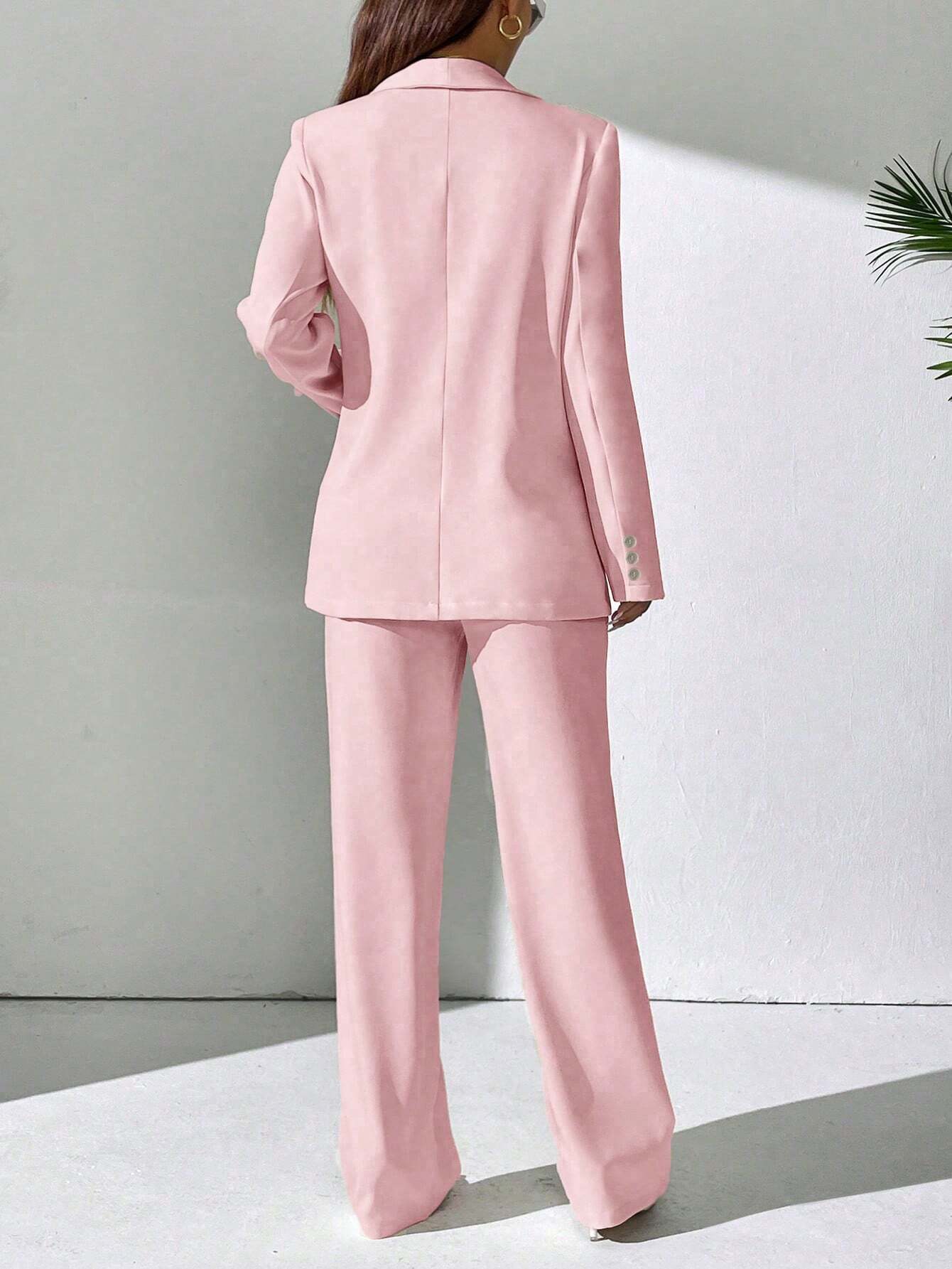 Privé Women's Plain Simple Daily Suit shein
