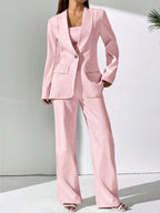 Privé Women's Plain Simple Daily Suit shein