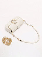 High-End Simple And Elegant Square Bag shein