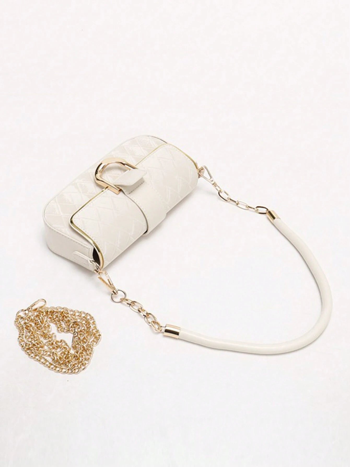High-End Simple And Elegant Square Bag shein