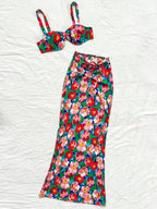 WYWH Women's Vacation Set, Suitable For Beaches And Seaside shein