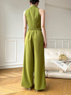 AZ Women's Fashionable Open Shoulder Suit Set shein