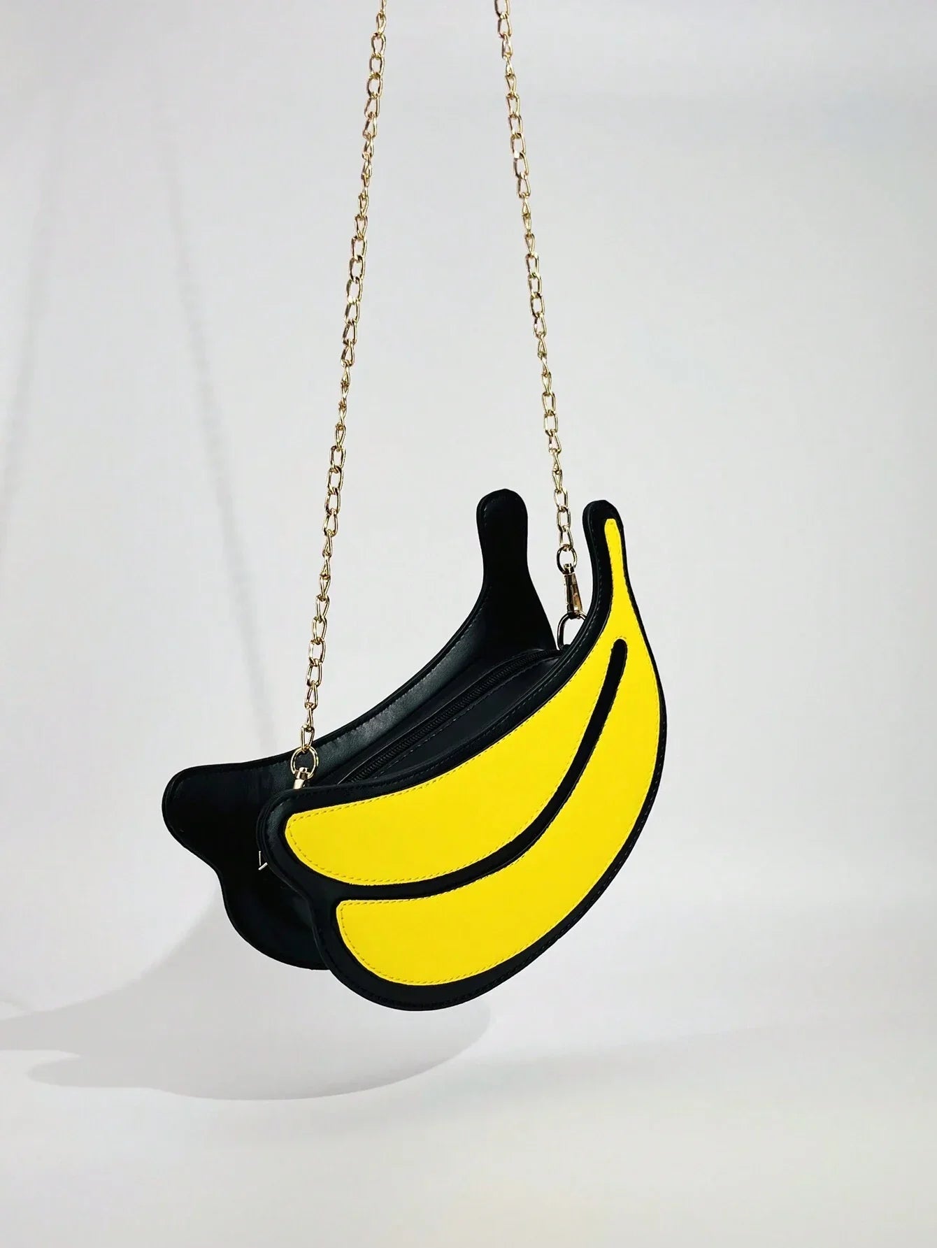 Creative Fruit Pattern Bag - Fresh Banana Shaped Crossbody Bag shein