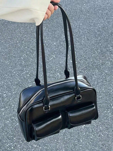 Women Armpit Bag New Fashion Tote Bag With Large Capacity And Multiple Pockets