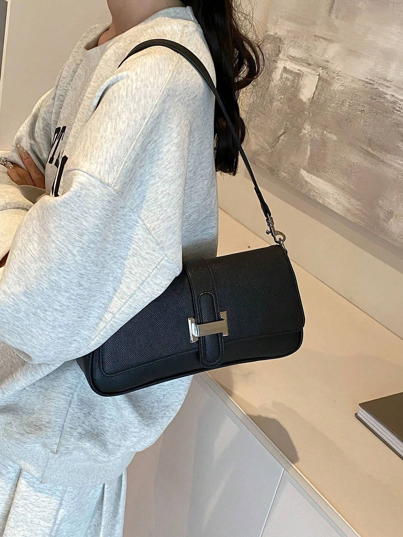 Cowboy Long Stick Handbag shein