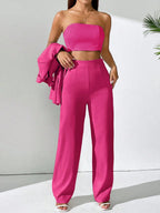 Privé Women's Plain Simple Daily Suit shein