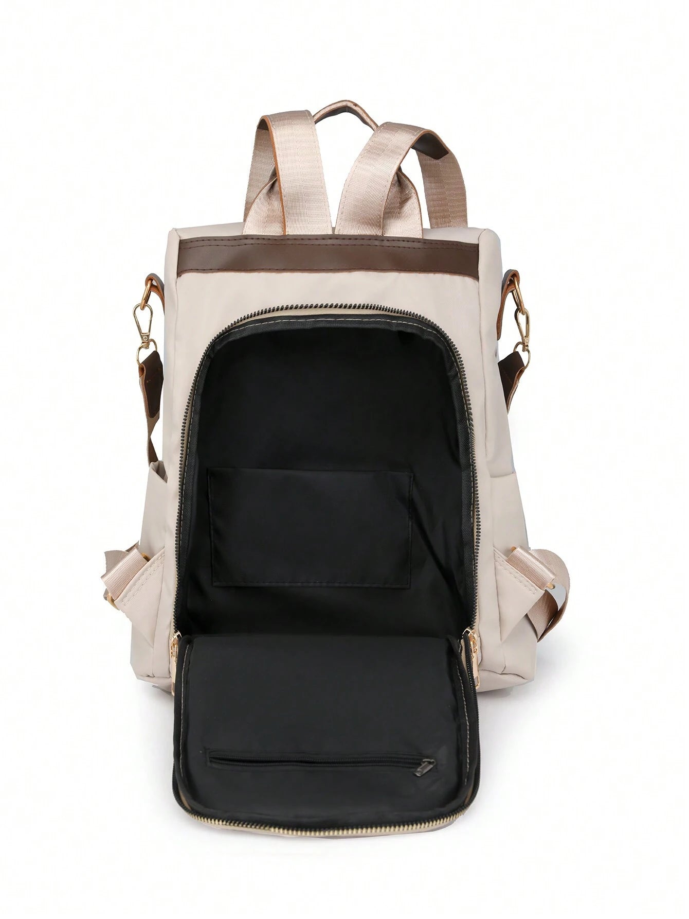 1pc Women's Stylish Chic Multi-Use Backpack Shoulder Bag shein