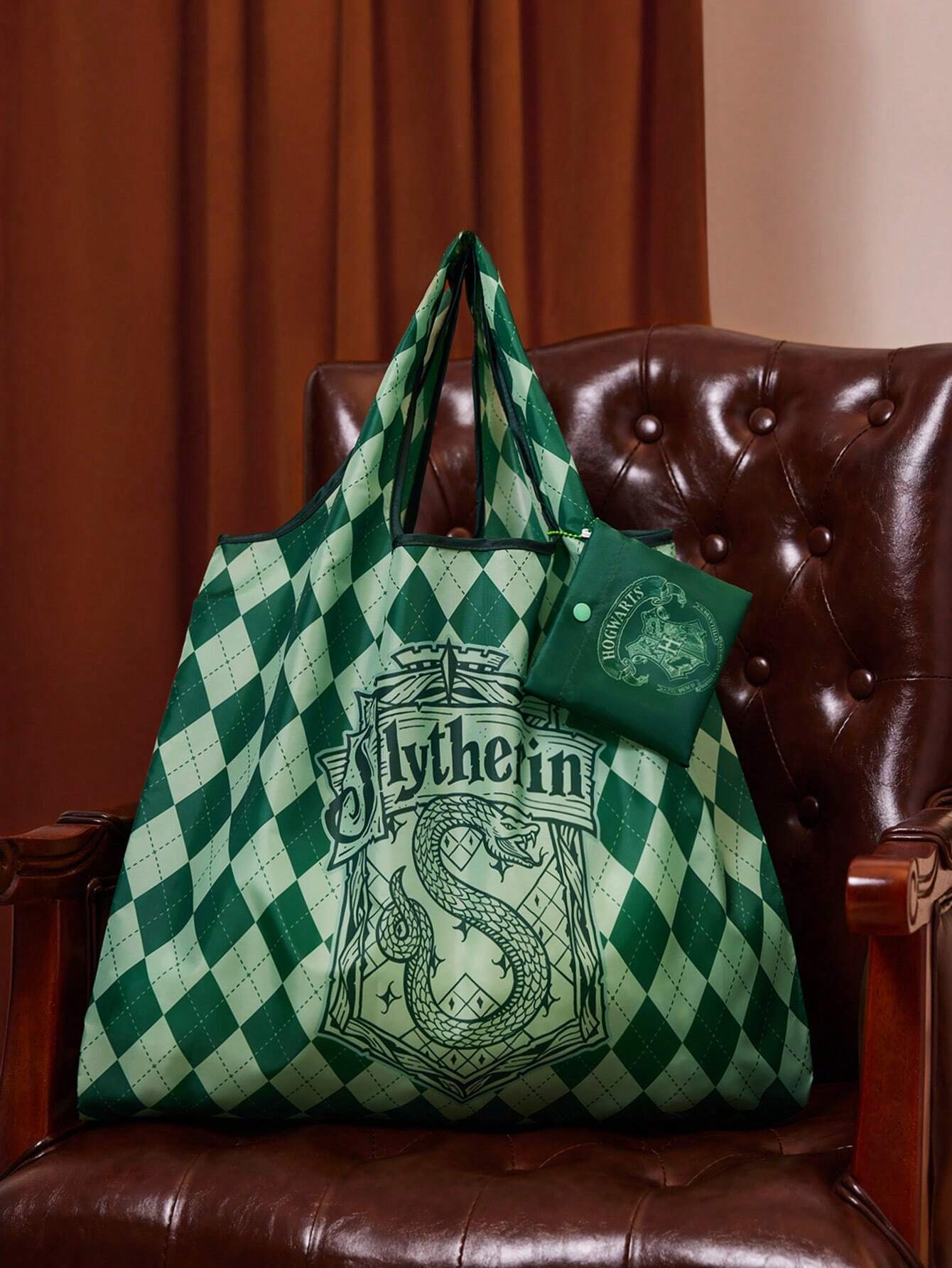 Letter & Harrypotter Deathly Hallows Geo Graphic Tote Bag shein