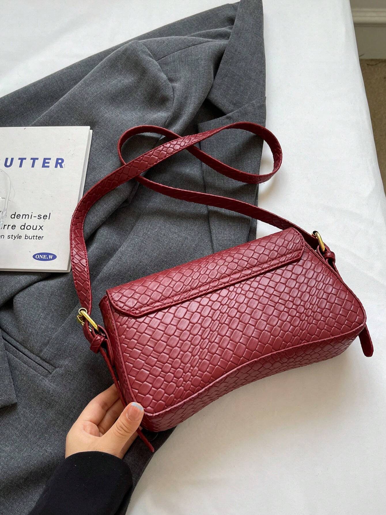 Dopamine Fashionable Women Crossbody Bag shein