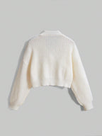 ROMWE Kawaii Women's Pink Three-Dimensional Bow Accessories Cute Girl Minimalist Sexy Cardigan shein