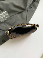 Fashion Women Handbag PU Leather Solid Color Casual Shoulder Bag With Texture shein