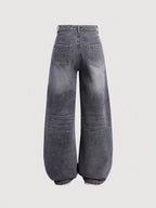 Y2k Vintage Baggy Jeans Wide Leg Denim Pants shein