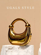 Luxury 2023 Women's Party Prom Crescent Clip Box Evening Clutch Acrylic Transparent Clutch Waterproof Crossbody Bag shein