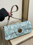 1pc Fashionable Crocodile Pattern Versatile Crossbody Bag With Chain Strap shein