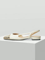 MOTF PREMIUM WOMEN'S COMFORT CONTRAST PANEL FLAT shein