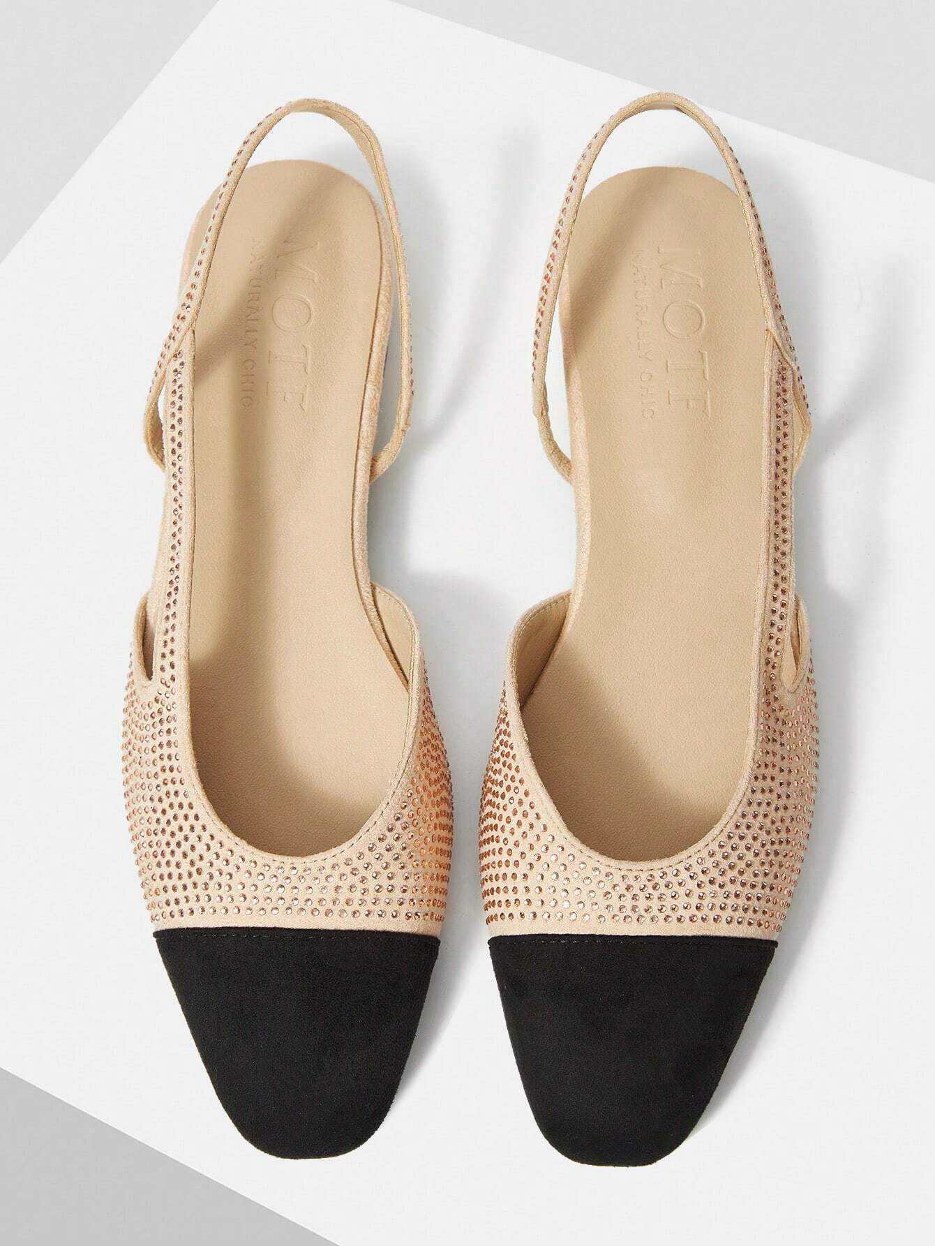 MOTF PREMIUM PATCHWORK COMFORTABLE WOMEN'S FLAT shein