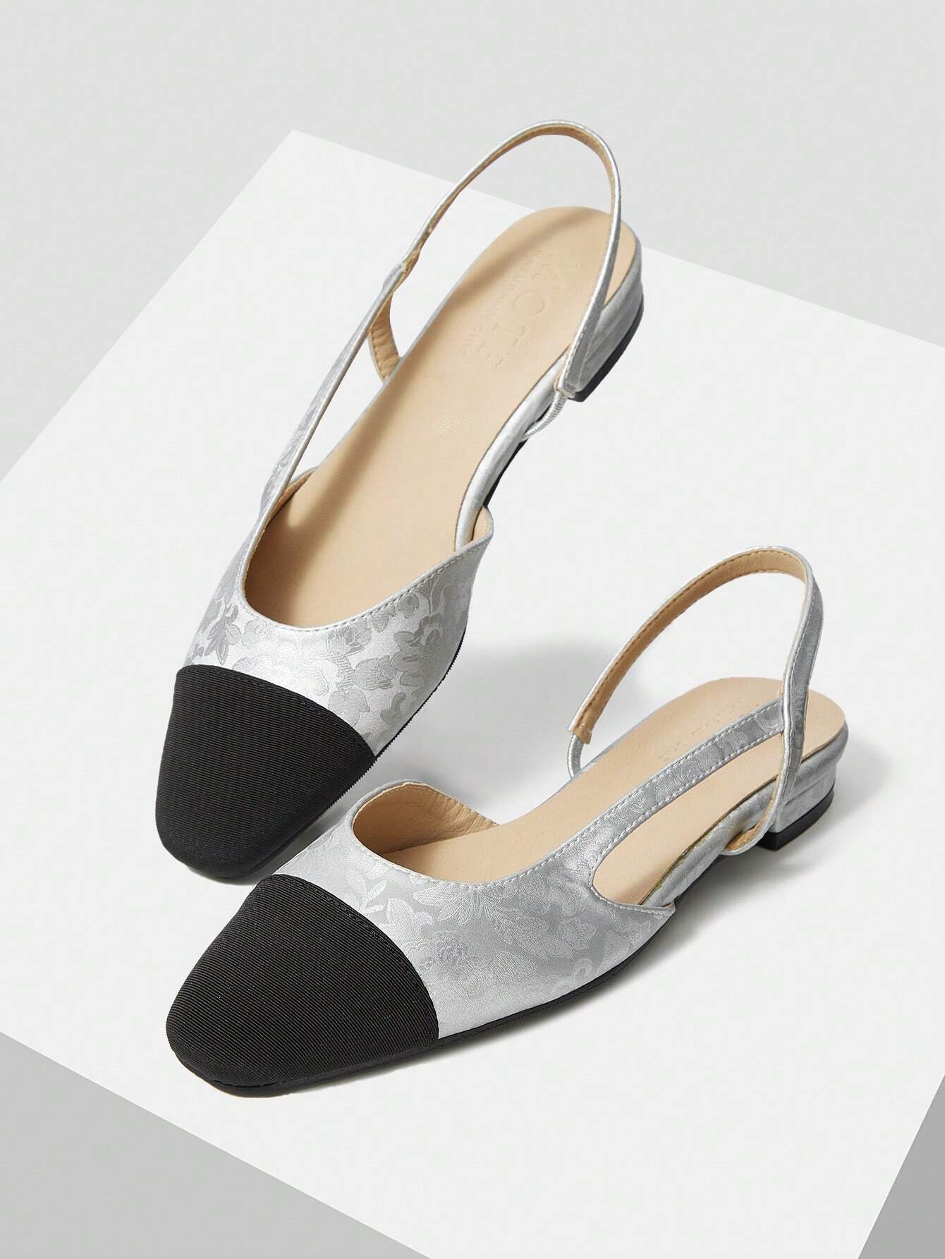MOTF PREMIUM PATCHWORK COMFORTABLE WOMEN'S FLAT shein