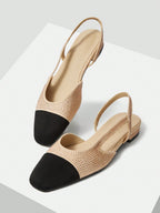 MOTF PREMIUM PATCHWORK COMFORTABLE WOMEN'S FLAT shein