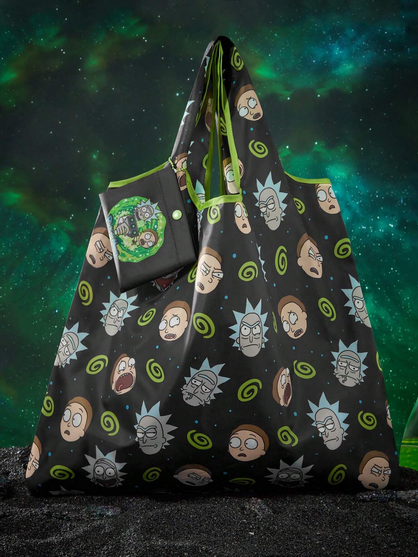 Letter & Harrypotter Deathly Hallows Geo Graphic Tote Bag shein