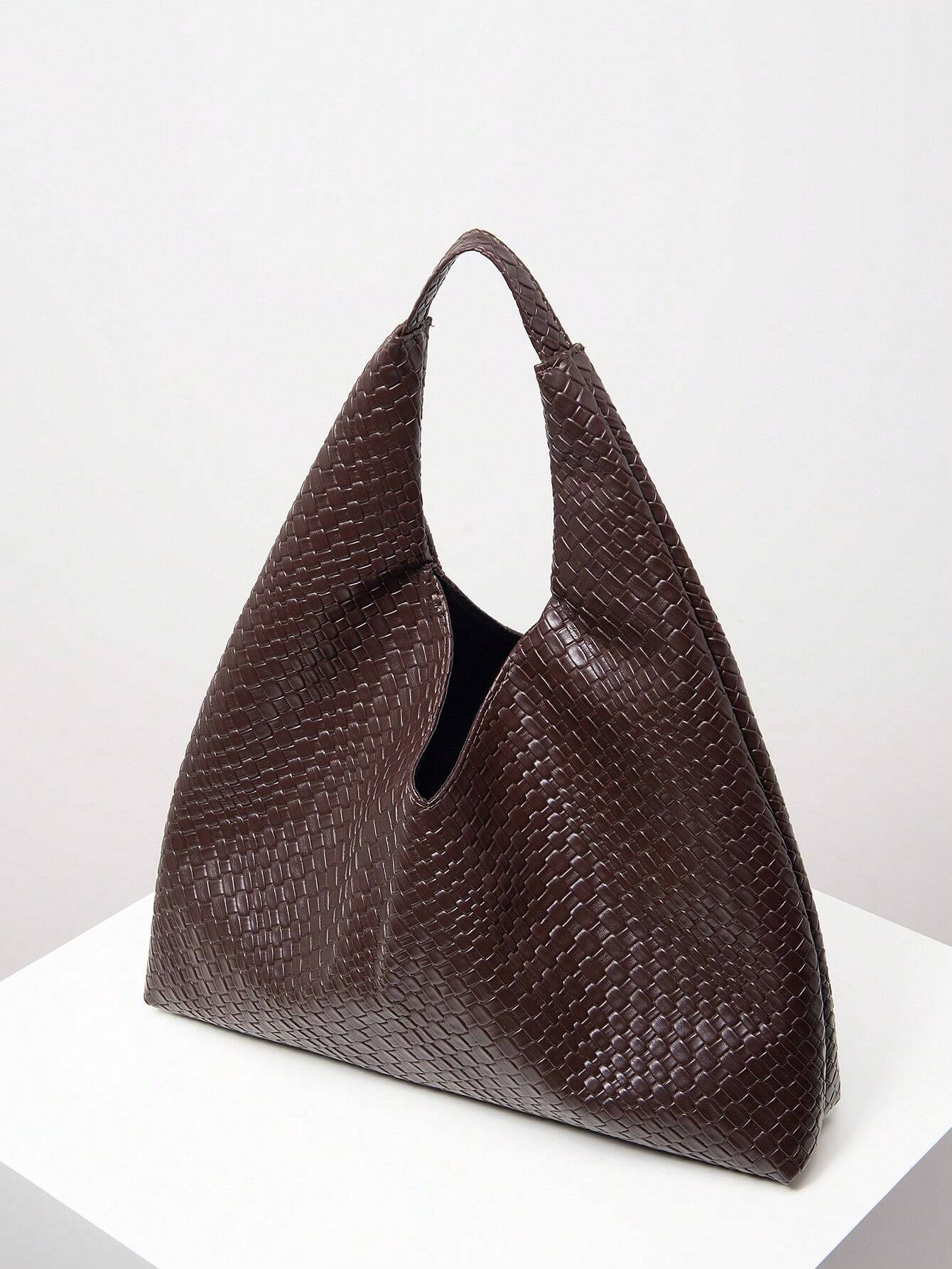 Vintage Braided Shoulder Bag Shein