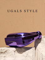 Luxury 2023 Women's Party Prom Crescent Clip Box Evening Clutch Acrylic Transparent Clutch Waterproof Crossbody Bag shein