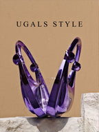 Luxury 2023 Women's Party Prom Crescent Clip Box Evening Clutch Acrylic Transparent Clutch Waterproof Crossbody Bag shein