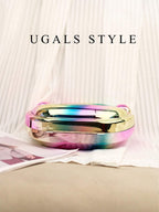 Luxury 2023 Women's Party Prom Crescent Clip Box Evening Clutch Acrylic Transparent Clutch Waterproof Crossbody Bag shein