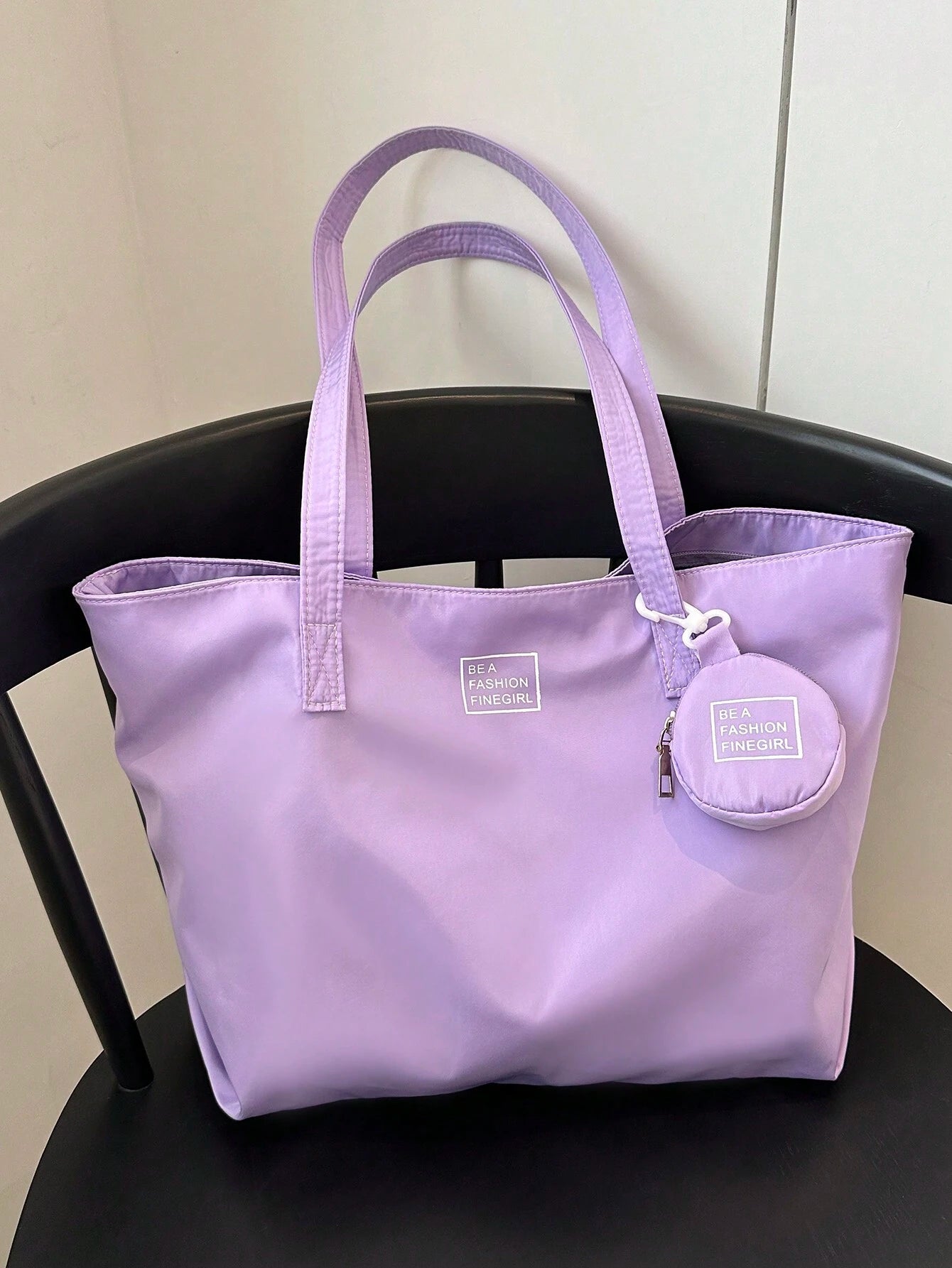 Fashionable,Minimalist,Casual,Large Shoulder Tote Bag shein