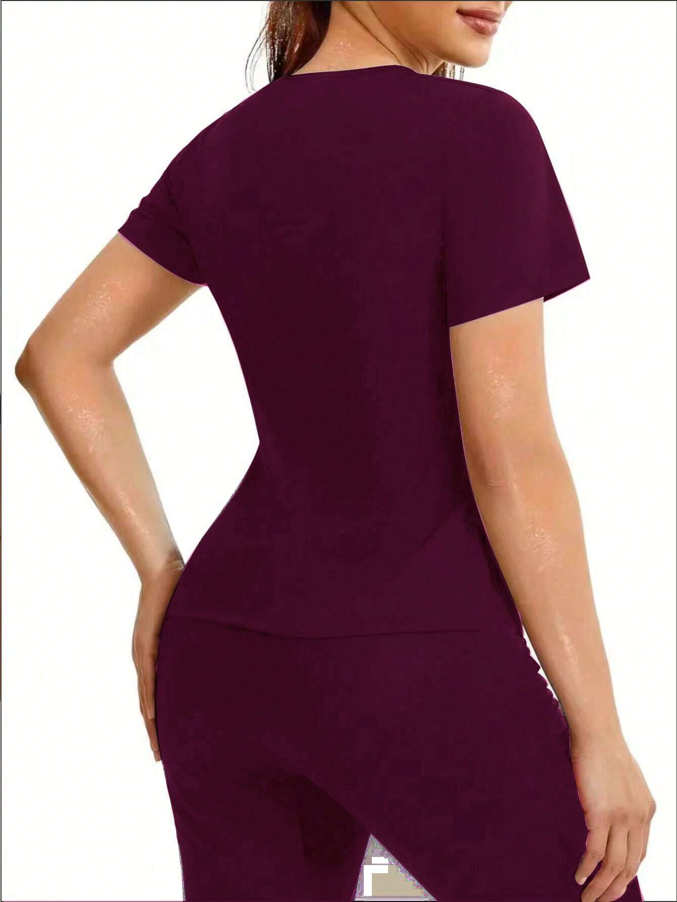 Women's Sweat Enhancing Workout Top Short Sleeve T-Shirt shein