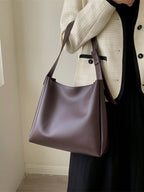 Slouchy Style Cylinder Bag Vintage Shoulder Crossbody Bag shein