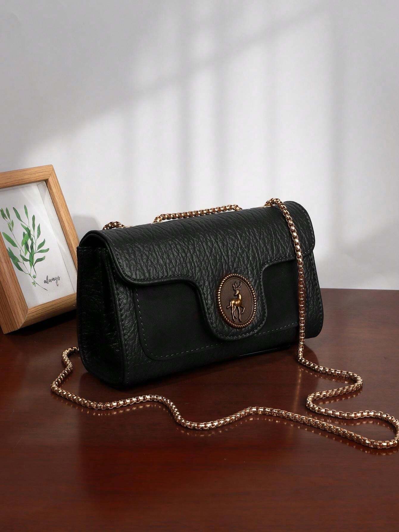 Stylish Retro Women's Shoulder Bag shein