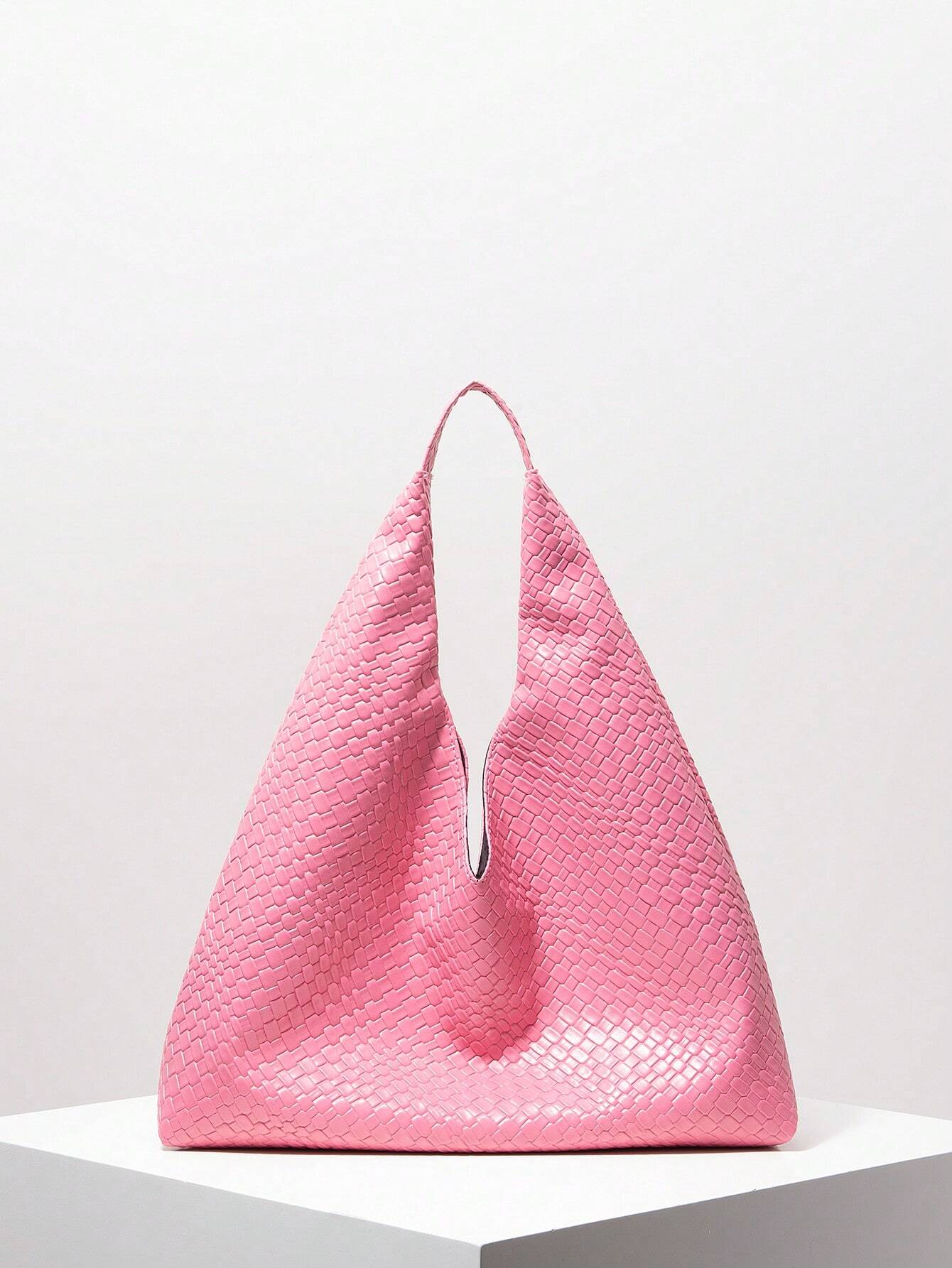 Vintage Braided Shoulder Bag Shein