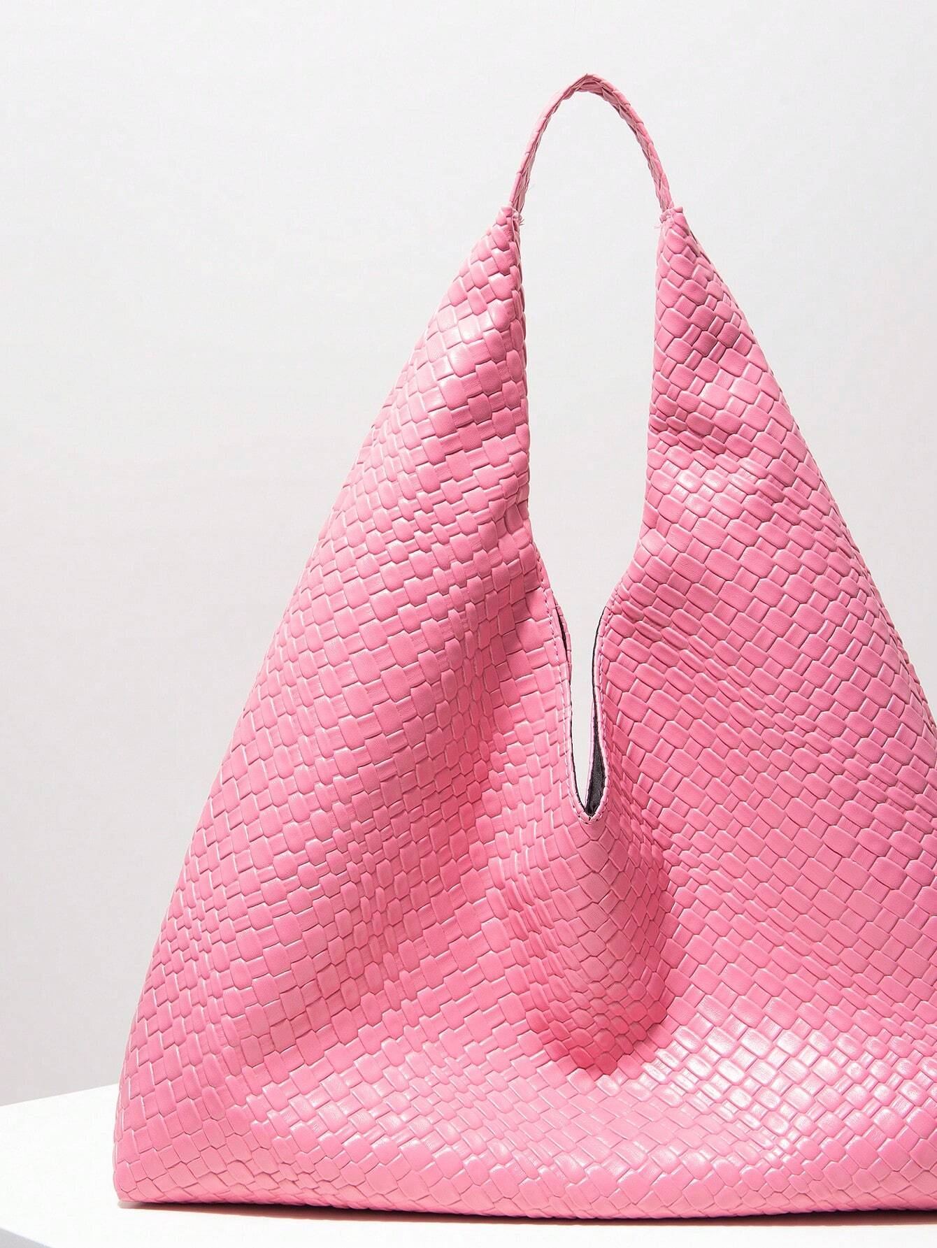 Vintage Braided Shoulder Bag Shein
