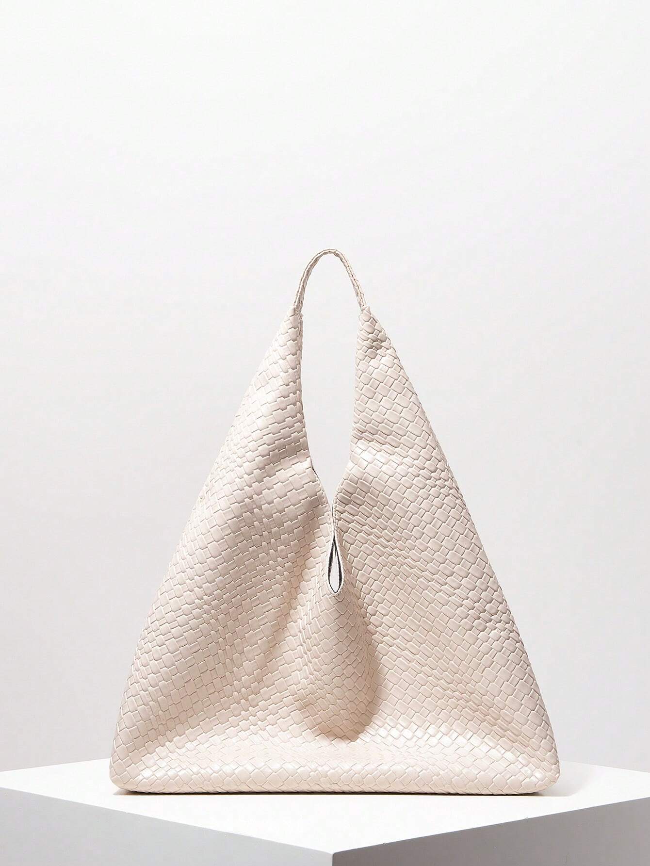 Vintage Braided Shoulder Bag Shein