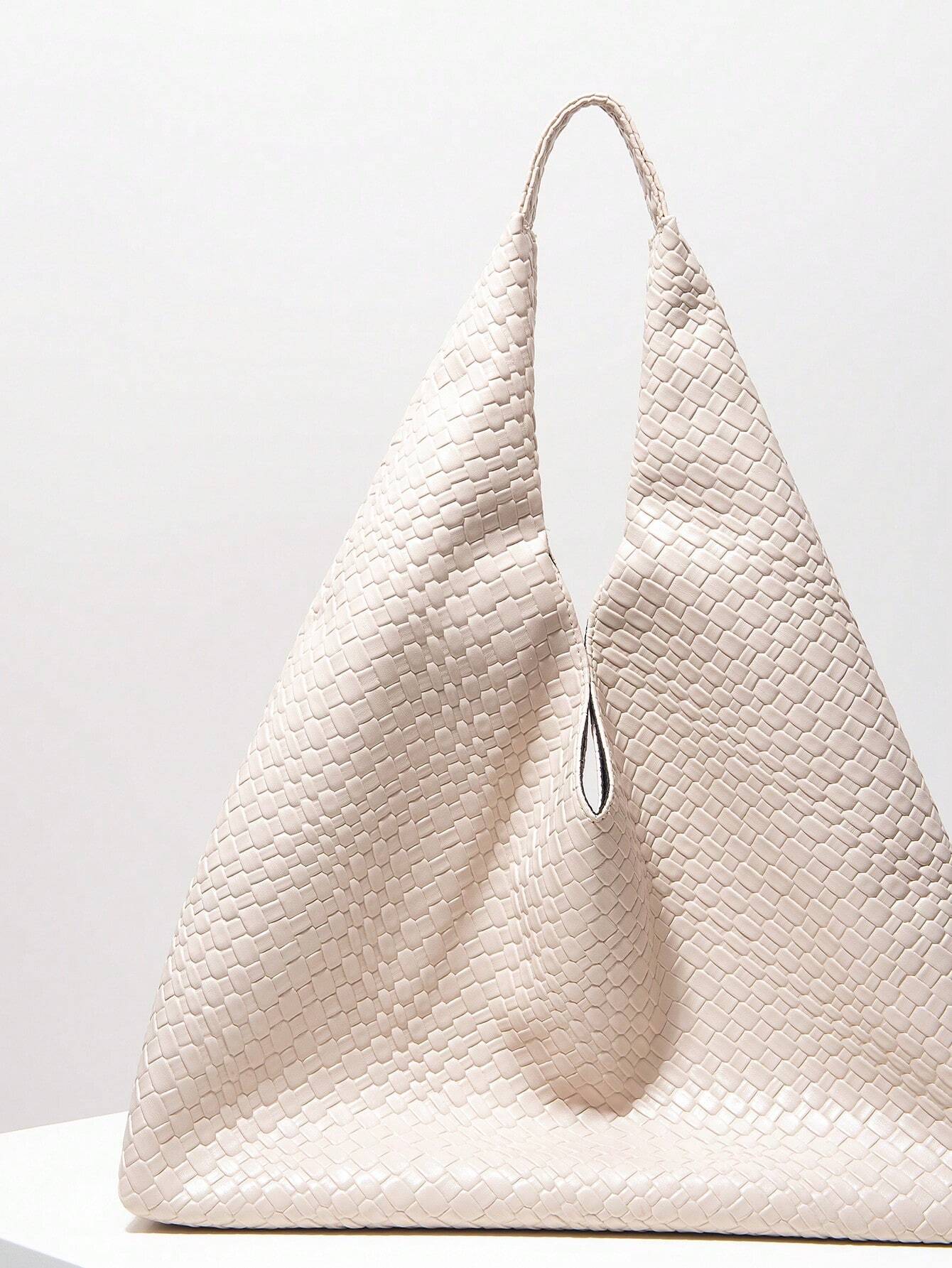 Vintage Braided Shoulder Bag Shein
