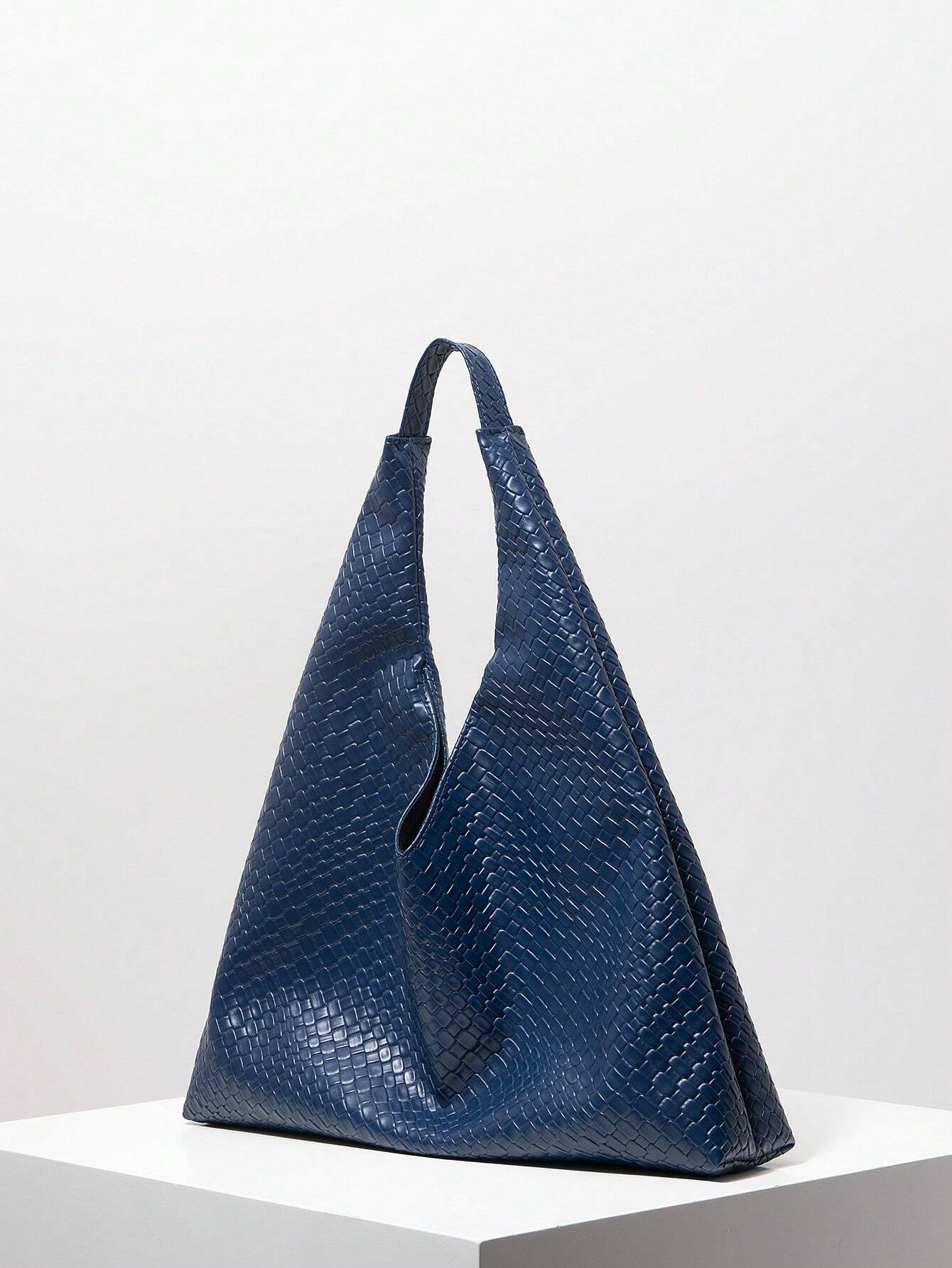 Vintage Braided Shoulder Bag Shein