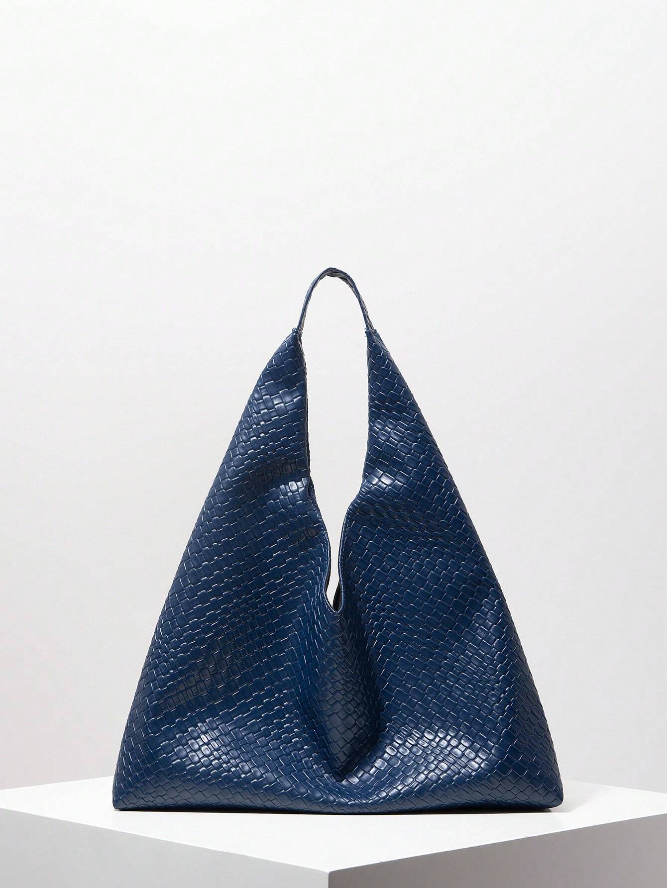 Vintage Braided Shoulder Bag Shein